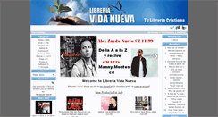 Desktop Screenshot of libreriavidanueva.com