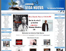 Tablet Screenshot of libreriavidanueva.com