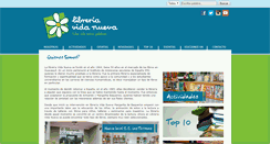 Desktop Screenshot of libreriavidanueva.com.ec