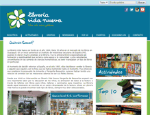 Tablet Screenshot of libreriavidanueva.com.ec